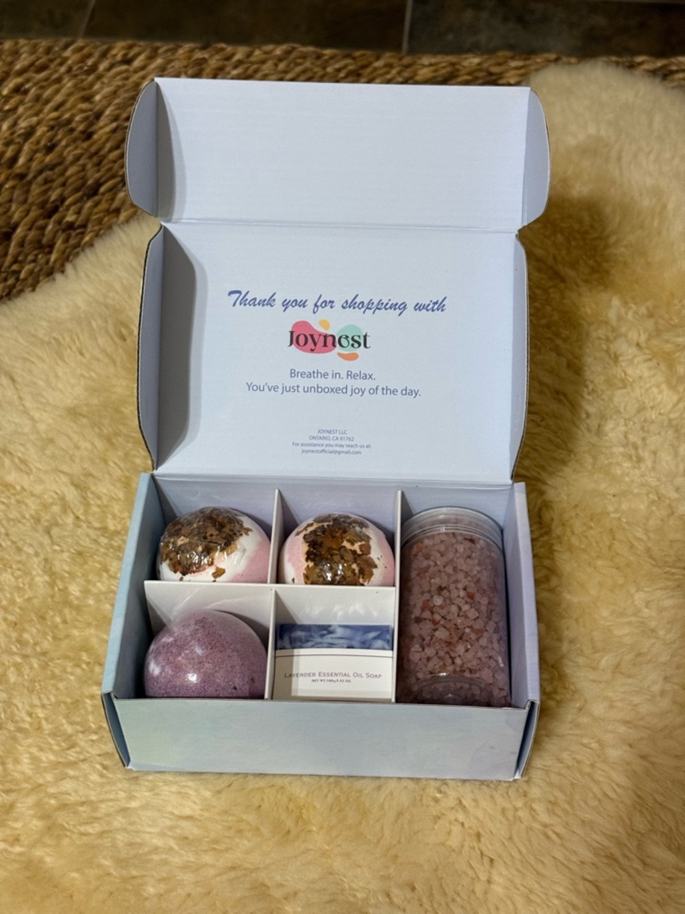 Lavender Bath Spa Gift Set